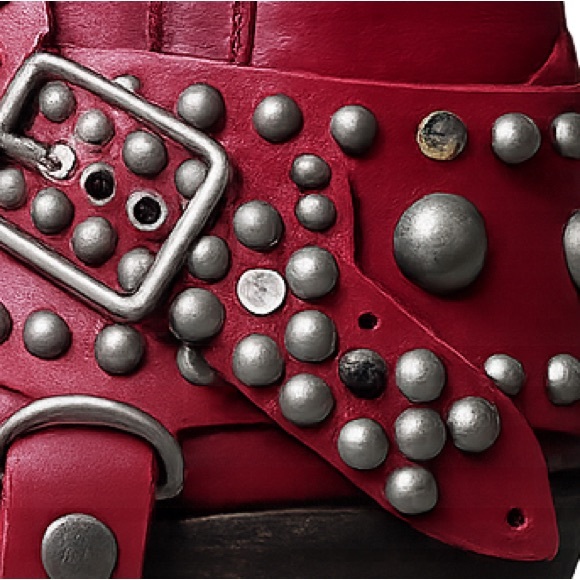 $628!FREE PEOPLE We The Free Axel Boots Chili Pepper Florence SZ 9 SOLD OUT NWOB - Picture 12 of 12